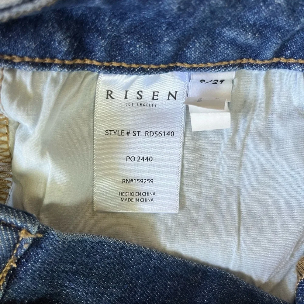 Risen Denim Shorts size 9/29 - Picture 7 of 7